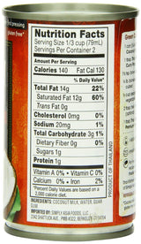 Thai Kitchen Coconut Milk - Case of 24 - 5.46 oz.