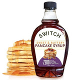 Scrummy Pancake Syrup, Sweet & Buttery Sugar Free Syrup for Pancakes, Waffles & More, Zero Sugar, Zero Net Carbs, Diabetic Friendly, Keto, Vegan, Kosher, Gluten Free, Non-GMO Allulose & Organic Flavors - 12 Fl Oz Bottle (Pack of 1)