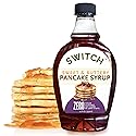 Scrummy Pancake Syrup, Sweet & Buttery Sugar Free Syrup for Pancakes, Waffles & More, Zero Sugar, Zero Net Carbs, Diabetic Friendly, Keto, Vegan, Kosher, Gluten Free, Non-GMO Allulose & Organic Flavors - 12 Fl Oz Bottle (Pack of 1)