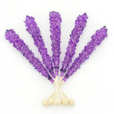 Boone's Mill | Rock Crystal Candy Sticks | Purple Grape | 36 Sticks