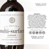 Rowe Casa Organics Multi-Purpose Cleaner Spray - Powerful, Effective, & Safe All Purpose Cleaner with Therapeutic Grade Essential Oils - 16 Fl. Oz