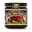 Better Than Bouillon Premium Roasted Beef Base, Makes 38 Cups of Broth, 8 oz