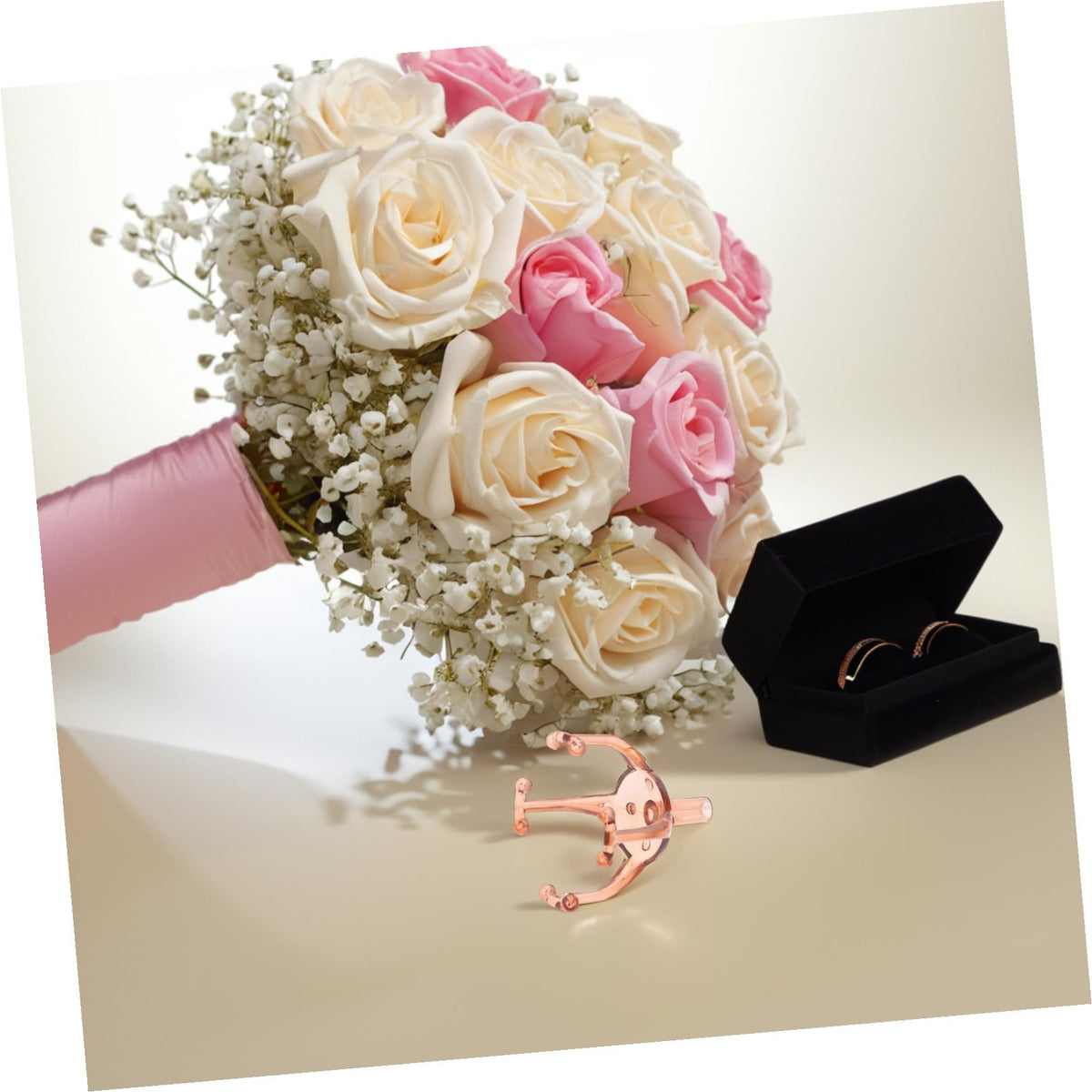 Ciieeo 50pcs Chocolate Bouquet Holders for Flower Arrangements Transparent Truffle Liners for Valentine Day Candy Packaging and Decoration