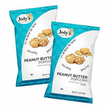 Jody’s Peanut Butter Popcorn 2-Pack Bundle | Gourmet Sweet & Nutty Snack Bags | 7.5oz Each | Crunchy Coated Kernels with Creamy Peanut Flavor |