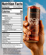 SpaceTime Productivity & Focus Energy Drink, Real Juice Nootropic Drink