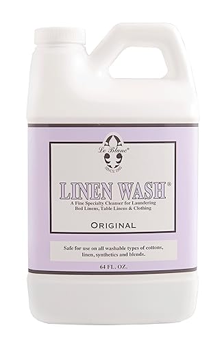 Le Blanc® Original Linen Wash® -Luxury Laundry Cleanser for Bed & Table Linens-64 oz. (3 pack)