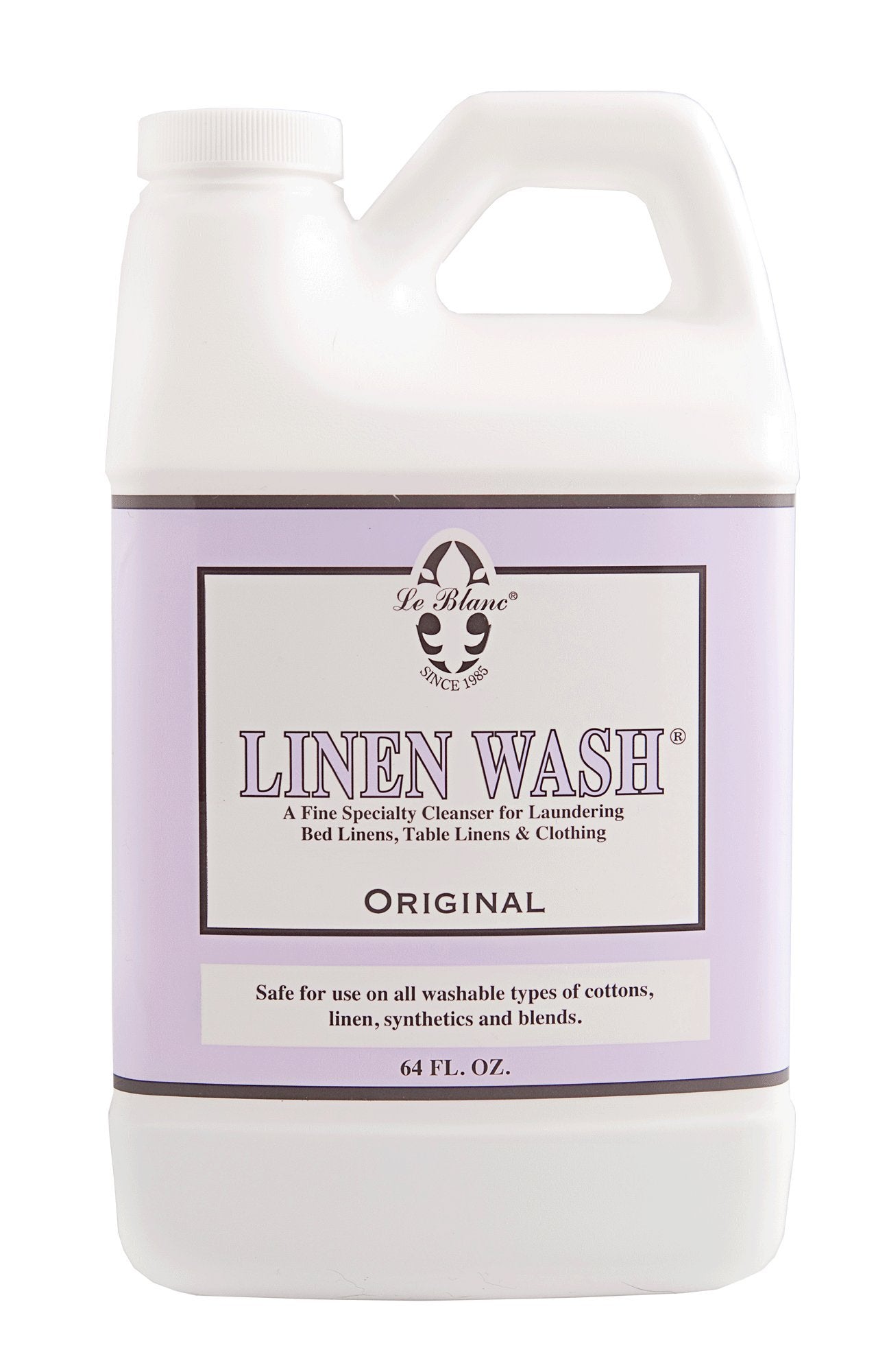 Le Blanc® Original Linen Wash® -Luxury Laundry Cleanser for Bed & Table Linens-64 oz. (3 pack)