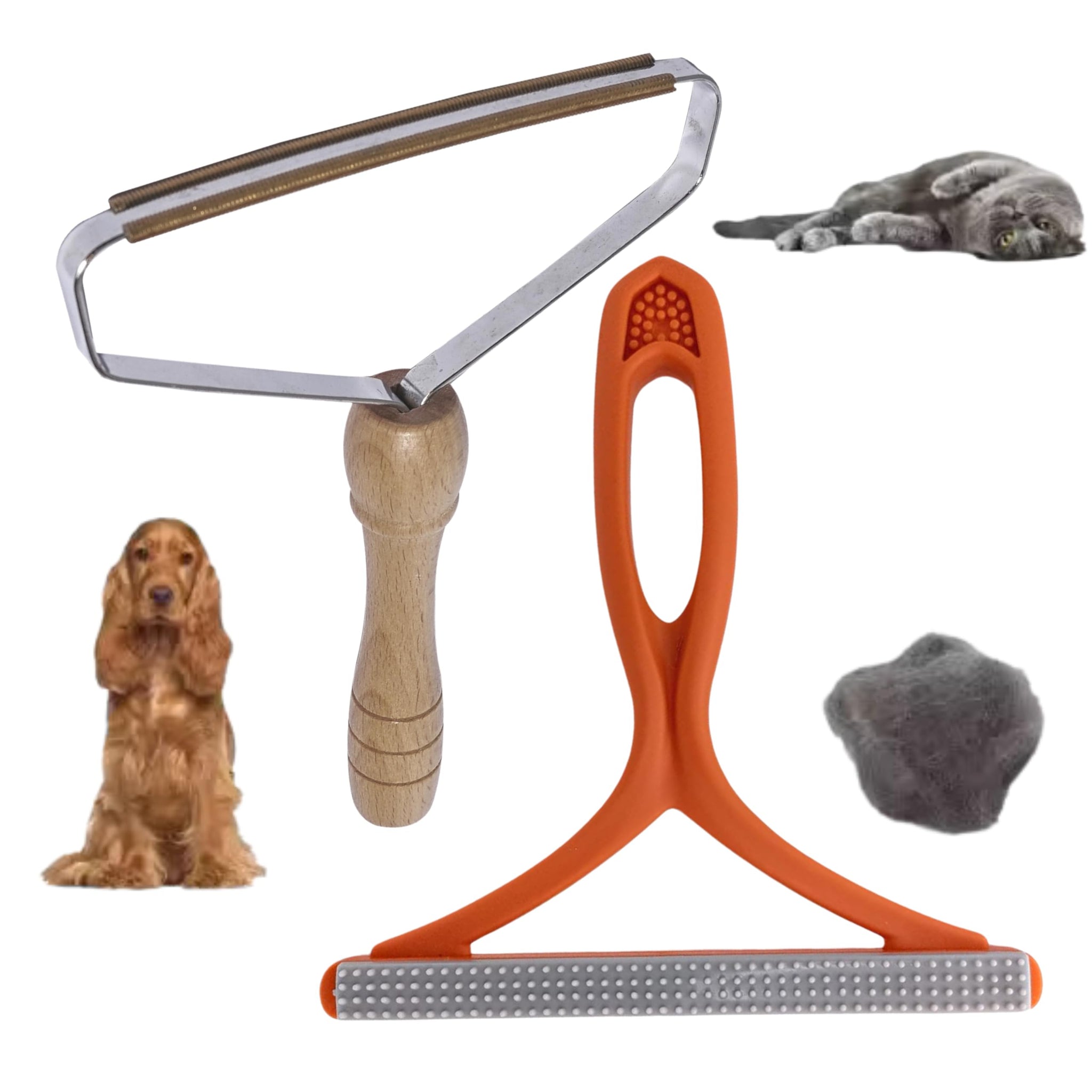 Zeneva Pet Hair Remover-Dog Cat Hair Remover Lint Remover,Carpet Rake,Lint Brush,Lint Shaver for Carpets, Car Mat,Couch,Pet Bed,Furniture & Rug