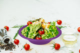 DecorRack 24 Small Plastic Bowls, 7 inch Disposable 12 oz Serving Bowl, Fruit Snack, Popcorn, Soup, and Salad, Kids Birthday and Holiday Party