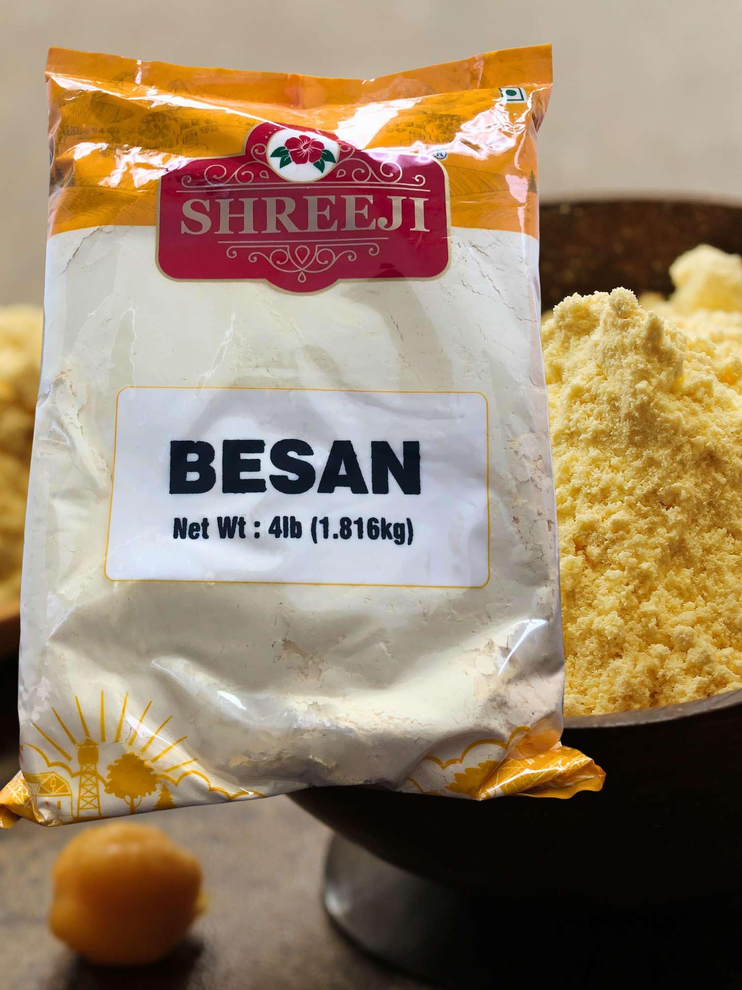 Besan Flour 1.81 Kg (4lb) *Chickpea flour*|
