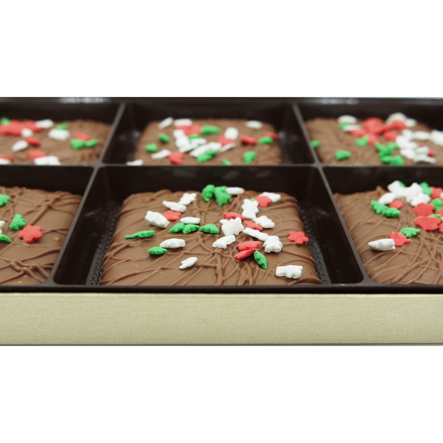 Philadelphia Candies Christmas Happy Holidays Gift, Milk Chocolate Covered Graham Crackers, 6 Ounce
