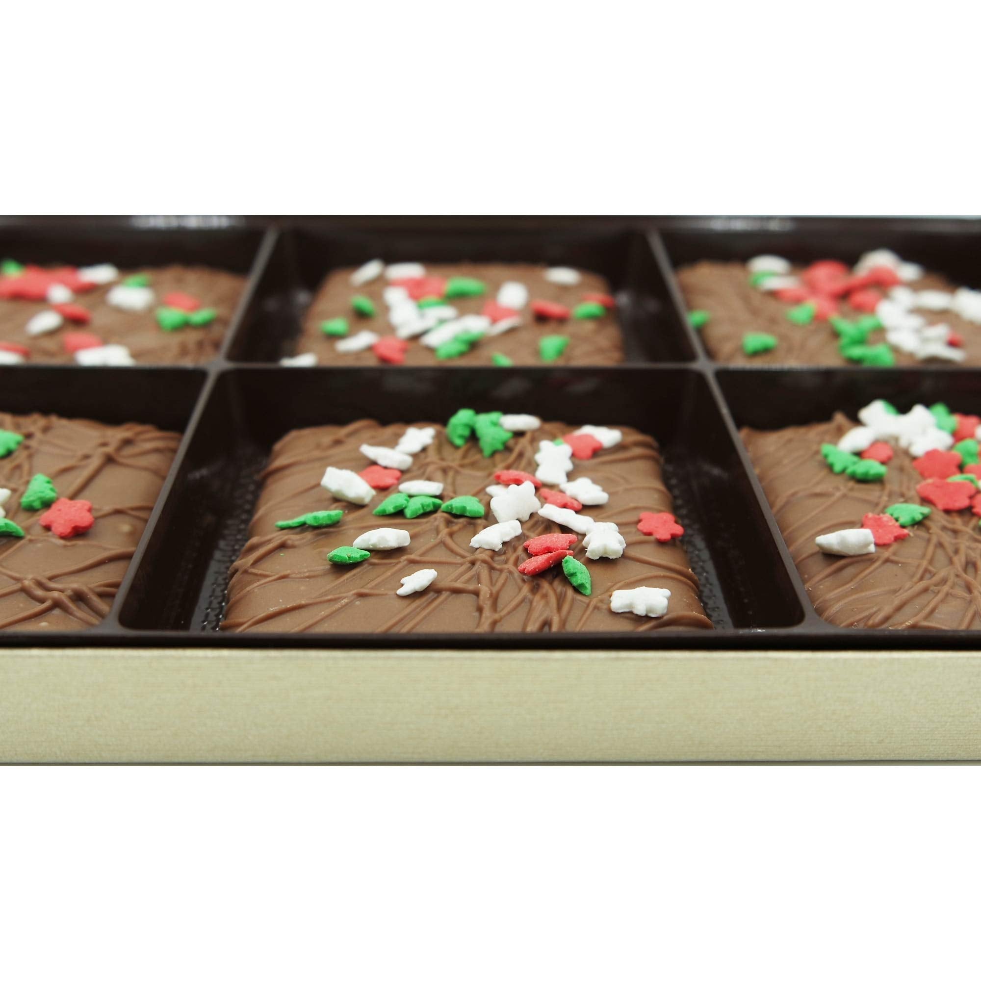 Philadelphia Candies Christmas Happy Holidays Gift, Milk Chocolate Covered Graham Crackers, 6 Ounce