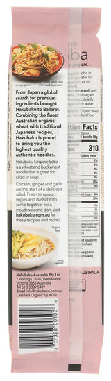 Hakubaku Organic Soba, 9.5 Oz