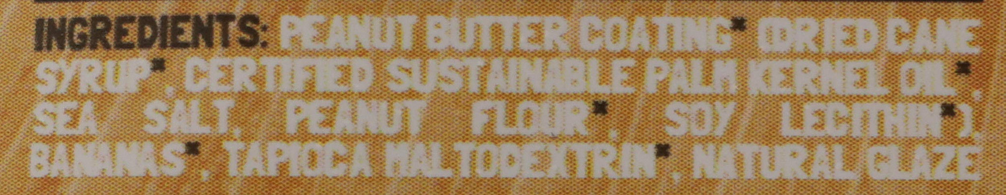 Barnana Organic Peanut Butter Dipped Chewy Banana Bites, 3.5 Ounce Bag