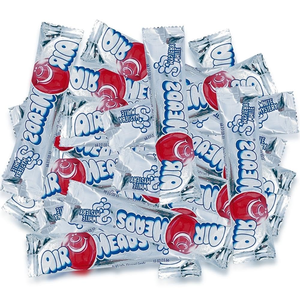 Fun Express Airheads White Mystery Soft & Chewy Taffy, 36 Pieces