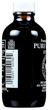 Morton & Bassett Pure Vanilla Extract, 4 fl oz - No Artificial Additives, Non-GMO, Rich & Smooth Flavor for Baking, Desserts & Beverages
