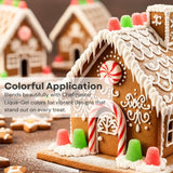 Chefmaster White Royal Icing Mix, Decorating Cookies, Making Cake Decorations, Extra Smooth & Versatile, Just Add Water, Non-GMO, Made in USA, 16 oz