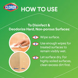 Clorox Disinfecting Wipes, Bleach Free Cleaning Wipes - Fresh Scent, 75 Count