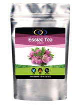 Optimally Organic ESSIAC Tea - Tea Bag Cut - 8 Herb Recipe by Rene Caisse! USA & EU Grown Burdock Root - Sheep Sorrel Whole Plant with Roots - Blessed