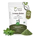 Organic Way Lemon Balm Leaf Cut & Sifted (Melissa officinalis) - Herbal Tea | Organic & Kosher Certified | Vegan | Raw, Non GMO & Gluten Free | USDA