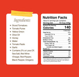 Sauz Hot Honey Marinara Sauce | Clean Ingredients, No Seed Oils, Gluten-Free | Sweet & Spicy Tomato Sauce for Pasta, Pizza, Spaghetti & More | Crafted