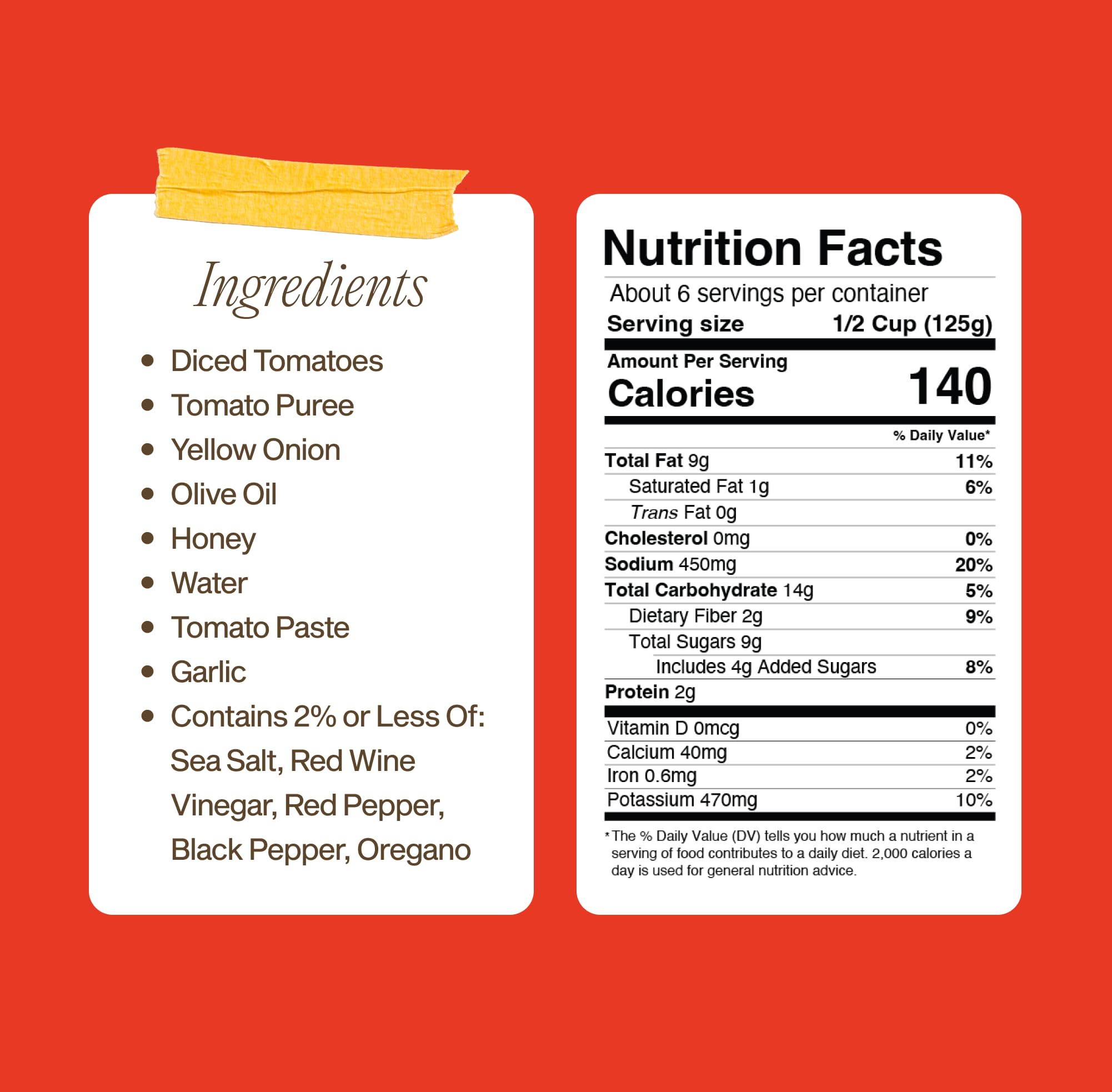 Sauz Hot Honey Marinara Sauce | Clean Ingredients, No Seed Oils, Gluten-Free | Sweet & Spicy Tomato Sauce for Pasta, Pizza, Spaghetti & More | Crafted