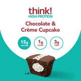 THINK! High Protein CHOC CREME CUPCAKE 5CT