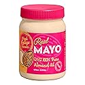 Fresh Vintage Farms Almond Oil Mayonnaise | Expeller-Pressed California Almond Oil Real Mayonnaise | Gluten-Free, Dairy-Free, Keto, Non-GMO Mayo