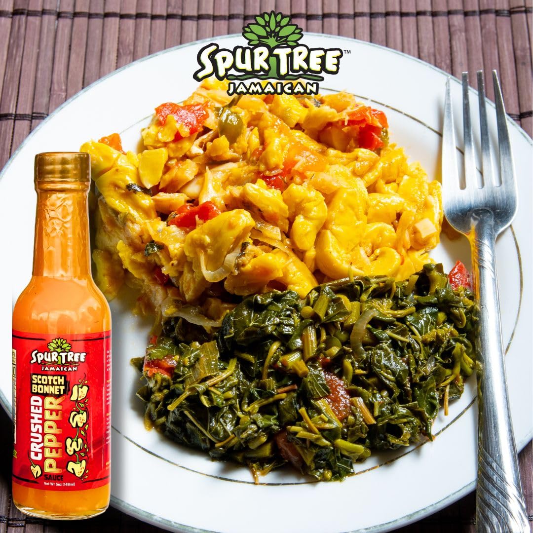 Spur Tree Jamaican Scotch Bonnet Pepper Sauce - Scotch Bonnet Hot Sauce for an Authentic Jamaican Experience - Scotch Bonnet Peppers to Spice Up Your