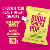 ANGIES BOOMCHICKAPOP Sea Salt Popcorn, 4.8 oz