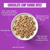 Every Body Eat Chocolate Chip Crunchy Cookie Bites - Gluten Free, Dairy Free, Vegan, Seed Oil Free, Allergy Friendly (5oz Pack of 3)