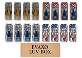 LUV BOX- Variety Rip It Energy Fuel Drinks 16 oz. RIP IT Citrus X Sugar Free , RIP IT F-Bomb , RIP IT F-Bomb Sugar Free , RIP IT Tribute Cherry Lime