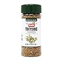 Badia Organic Thyme Leaves, 0.75 oz - Aromatic Herb for Soups, Stews, Meats, & Vegetables