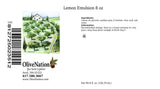 OliveNation Lemon Emulsion for Baking, Water Soluble, Kosher, Gluten Free, Vegan, PG Free - 8 ounces