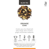 Teabloom Orange Chai Loose Leaf Black Tea with Citrus & Spice | Bold Cinnamon, Clove & Orange Flavor | Canister Makes 35-50 Cups | Gift-Ready Reusable