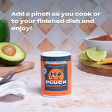 Pluck Habanero Lime Organ Meat Blend Seasoning | From Grass-Fed & Grass-Finished Pastured Beef Organs with Redmond Real Sea Salt | As Seen on ABC’s