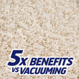 Resolve High Traffic Carpet Foam, Crisp Linen 88 oz (4 Cans x 22 oz), Cleans Freshens Softens & Removes Stains