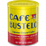 Café Bustelo Espresso Dark Roast Ground Coffee, 10 Ounces (Pack of 12)