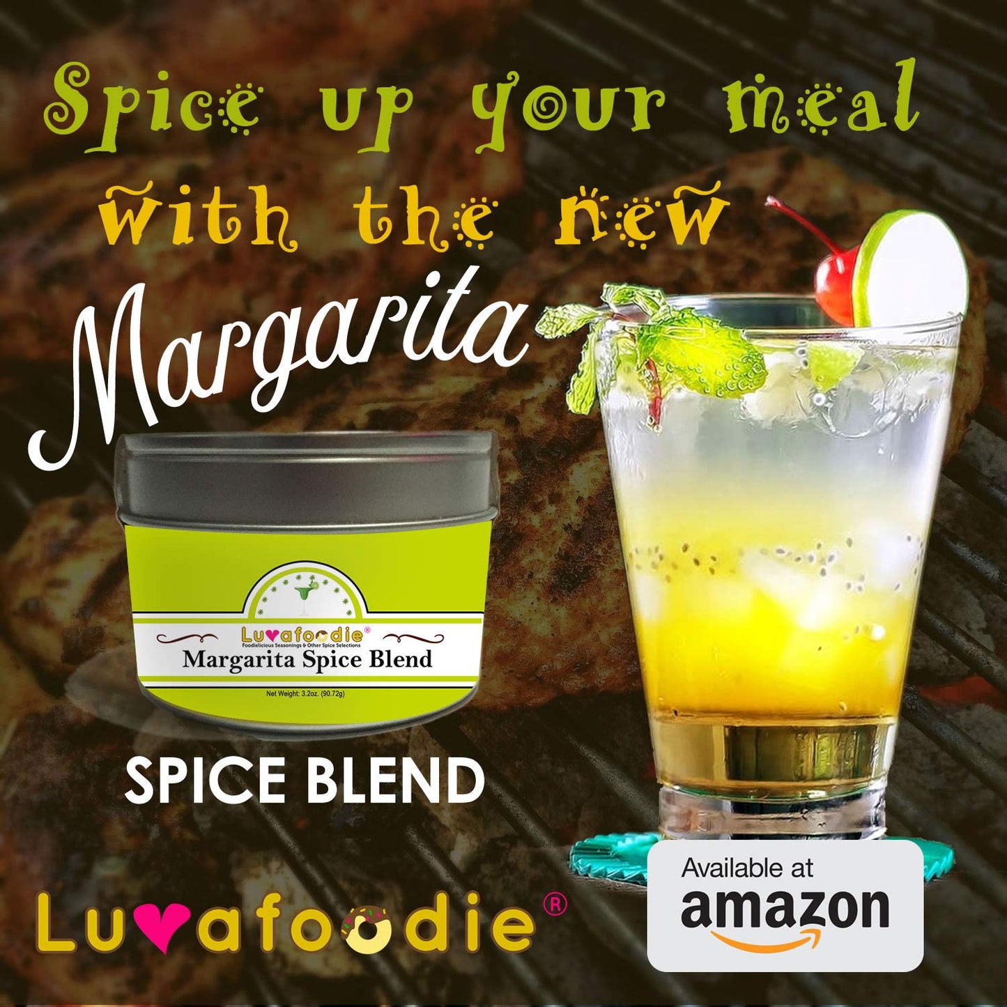 Luvafoodie Margarita Spice Blend (2 Pack)