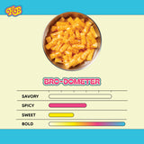 Korean Bros Spicy Cheese Tteokbokki (360g) - Creamy Rice Cakes, Korean Street-Style Snack or Meal, 2 Servings