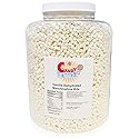Sarah's Candy Factory Vanilla Mini Dehydrated Marshmallows in Jar - Mini Marshmallow Bits for Hot Cocoa 2.5 Lbs