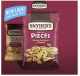 Snyder's of Hanover Pretzel Pieces, Honey Mustard Onion, 2.25 oz Pack of 12 bundled by SUPERDEALS with mystery gift in every order
