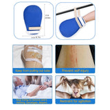 BNOKRTEP Dementia Hand Restraint Gloves 2 Pack, Adult No Scratch Mittens with Breathing Netting, Padded Safety Control Gloves for Elderly