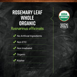 Frontier Co-op Organic Whole Rosemary Leaf 1lb