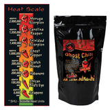Bhut Jolokia Smoked Red Chili Flakes by Magic Plant | Rich Smoky Bold Flavor Superhot Ghost Pepper (1lb Bulk)