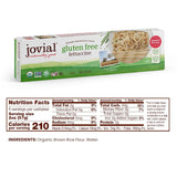 Jovial Whole Grain Brown Rice Fettuccine Pasta - Gluten Free Pasta Fettuccine, Organic, Dairy Free, Made in Italy - 12 Oz, 1 Pack