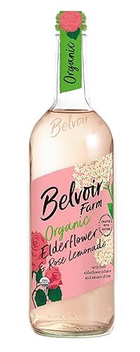 Belvoir Organic Elderflower Rose Lemonade, 25.4 FZ