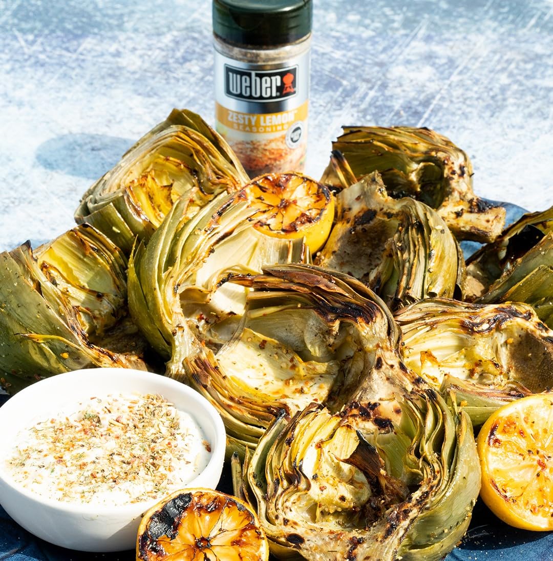 Weber Zesty Lemon Seasoning, 5 oz