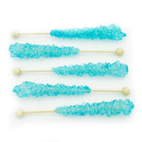 Boone's Mill | Rock Crystal Candy Sticks | Blue Blueberry | 36 Sticks