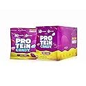 Protein Candy | 12-Pack | Low Sugar Candy | Whey Protein Isolate Snacks | A Good Source of Fiber | No Artificial Flavors or Colors | Gluten-Free |